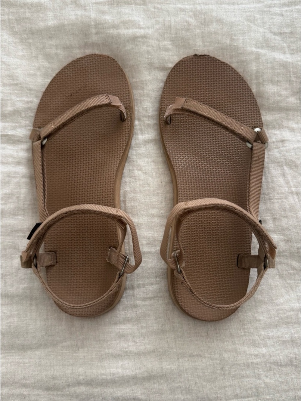 Teva Women’s Brown Strappy Ankle-Closure Sandals